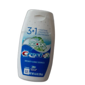 Crest Scope Outlast Anti-cavity  Toothpaste Minty Fresh Liquid Gel 4.6 Oz New